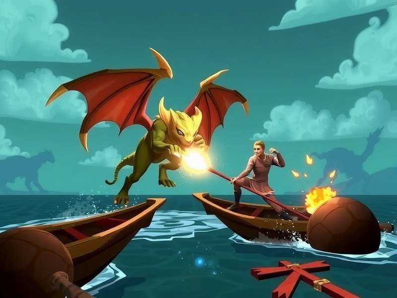 Bengal Bay Bounty Combat Scene Bengal Bay Bounty gameplay showing combat with mythical creature